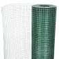 vidaXL Drahtzaun für Hühner Verzinkt mit PVC-Beschichtung 10x1 m Grün vidaXL Drahtzaun für Hühner Verzinkt mit PVC-Beschichtung 10x1 m Grün