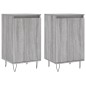 vidaXL Sideboards 2 Stk. Grau Sonoma 40x35x70 cm Holzwerkstoff vidaXL Sideboards 2 Stk. Grau Sonoma 40x35x70 cm Holzwerkstoff