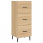 vidaXL Sideboard Sonoma-Eiche 34,5x34x90 cm Holzwerkstoff vidaXL Sideboard Sonoma-Eiche 34,5x34x90 cm Holzwerkstoff