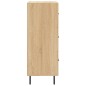 vidaXL Sideboard Sonoma-Eiche 34,5x34x90 cm Holzwerkstoff vidaXL Sideboard Sonoma-Eiche 34,5x34x90 cm Holzwerkstoff