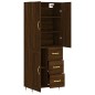 vidaXL Highboard Braun Eichen-Optik 69,5x34x180 cm Holzwerkstoff vidaXL Highboard Braun Eichen-Optik 69,5x34x180 cm Holzwerkstoff