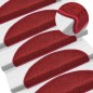 vidaXL 15 Stk. Treppenmatten Bordeauxrot 65 x 24 x 4 cm vidaXL 15 Stk. Treppenmatten Bordeauxrot 65 x 24 x 4 cm
