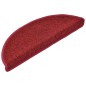 vidaXL 15 Stk. Treppenmatten Bordeauxrot 65 x 24 x 4 cm vidaXL 15 Stk. Treppenmatten Bordeauxrot 65 x 24 x 4 cm