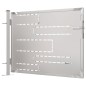 vidaXL Gartentor 100x75 cm Edelstahl vidaXL Gartentor 100x75 cm Edelstahl