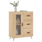 vidaXL Sideboard Sonoma-Eiche 69,5x34x90 cm Holzwerkstoff vidaXL Sideboard Sonoma-Eiche 69,5x34x90 cm Holzwerkstoff
