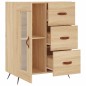 vidaXL Sideboard Sonoma-Eiche 69,5x34x90 cm Holzwerkstoff vidaXL Sideboard Sonoma-Eiche 69,5x34x90 cm Holzwerkstoff