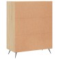 vidaXL Sideboard Sonoma-Eiche 69,5x34x90 cm Holzwerkstoff vidaXL Sideboard Sonoma-Eiche 69,5x34x90 cm Holzwerkstoff