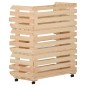 vidaXL Gemüsewagen 77x30x80 cm Massivholz Kiefer vidaXL Gemüsewagen 77x30x80 cm Massivholz Kiefer