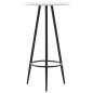 3-tlg. Bar-Set Kunstleder Schwarz 3-tlg. Bar-Set Kunstleder Schwarz