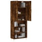 Highboard Räuchereiche 69,5x34x180 cm Holzwerkstoff Highboard Räuchereiche 69,5x34x180 cm Holzwerkstoff