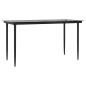 vidaXL 5-tlg. Garten-Essgruppe Grau und Schwarz Poly Rattan und Stahl vidaXL 5-tlg. Garten-Essgruppe Grau und Schwarz Poly Rattan und Stahl