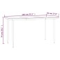vidaXL 5-tlg. Garten-Essgruppe Grau und Schwarz Poly Rattan und Stahl vidaXL 5-tlg. Garten-Essgruppe Grau und Schwarz Poly Rattan und Stahl