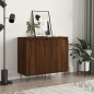 vidaXL Sideboards 2 Stk. Braun Eichen-Optik 40x35x70 cm Holzwerkstoff vidaXL Sideboards 2 Stk. Braun Eichen-Optik 40x35x70 cm Holzwerkstoff