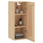 vidaXL Wandschrank Sonoma-Eiche 34,5x34x90 cm Holzwerkstoff vidaXL Wandschrank Sonoma-Eiche 34,5x34x90 cm Holzwerkstoff