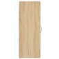 vidaXL Wandschrank Sonoma-Eiche 34,5x34x90 cm Holzwerkstoff vidaXL Wandschrank Sonoma-Eiche 34,5x34x90 cm Holzwerkstoff