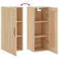 vidaXL Wandschrank Sonoma-Eiche 34,5x34x90 cm Holzwerkstoff vidaXL Wandschrank Sonoma-Eiche 34,5x34x90 cm Holzwerkstoff