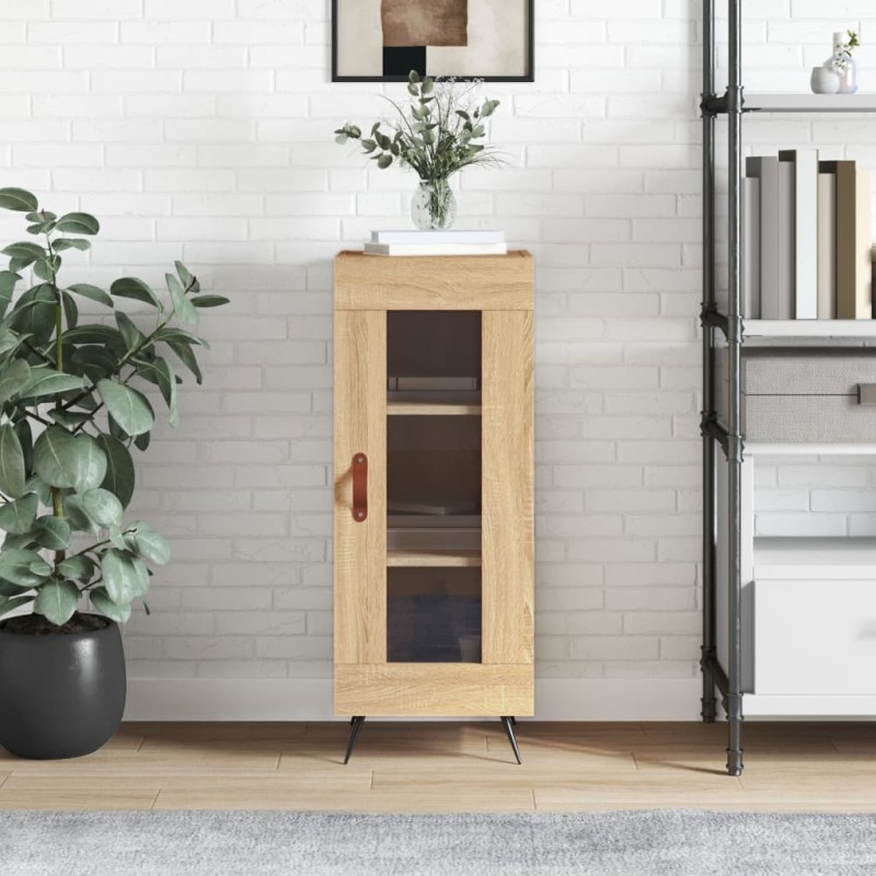 vidaXL Sideboard Sonoma-Eiche 34,5x34x90 cm Holzwerkstoff vidaXL Sideboard Sonoma-Eiche 34,5x34x90 cm Holzwerkstoff