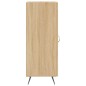 vidaXL Sideboard Sonoma-Eiche 34,5x34x90 cm Holzwerkstoff vidaXL Sideboard Sonoma-Eiche 34,5x34x90 cm Holzwerkstoff