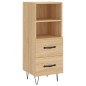 vidaXL Sideboard Sonoma-Eiche 34,5x34x90 cm Holzwerkstoff vidaXL Sideboard Sonoma-Eiche 34,5x34x90 cm Holzwerkstoff