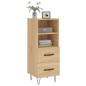 vidaXL Sideboard Sonoma-Eiche 34,5x34x90 cm Holzwerkstoff vidaXL Sideboard Sonoma-Eiche 34,5x34x90 cm Holzwerkstoff