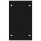 vidaXL Brennholzregal Schwarz 40 x 35 x 60 cm Glas vidaXL Brennholzregal Schwarz 40 x 35 x 60 cm Glas