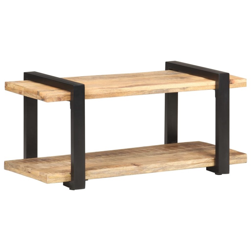 vidaXL TV-Schrank 90x40x40 cm Raues Mangoholz vidaXL TV-Schrank 90x40x40 cm Raues Mangoholz