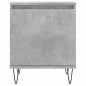 vidaXL Nachttisch Betongrau 40x30x50 cm Holzwerkstoff vidaXL Nachttisch Betongrau 40x30x50 cm Holzwerkstoff