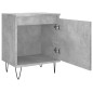 vidaXL Nachttisch Betongrau 40x30x50 cm Holzwerkstoff vidaXL Nachttisch Betongrau 40x30x50 cm Holzwerkstoff