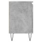 vidaXL Nachttisch Betongrau 40x30x50 cm Holzwerkstoff vidaXL Nachttisch Betongrau 40x30x50 cm Holzwerkstoff