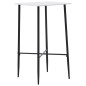 3-tlg. Bar-Set Kunstleder Schwarz 3-tlg. Bar-Set Kunstleder Schwarz