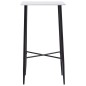 3-tlg. Bar-Set Kunstleder Schwarz 3-tlg. Bar-Set Kunstleder Schwarz