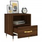 vidaXL Nachttische 2Stk. Braun Eichen-Optik 40x35x47,5cm Holzwerkstoff vidaXL Nachttische 2Stk. Braun Eichen-Optik 40x35x47,5cm Holzwerkstoff