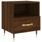 vidaXL Nachttische 2Stk. Braun Eichen-Optik 40x35x47,5cm Holzwerkstoff vidaXL Nachttische 2Stk. Braun Eichen-Optik 40x35x47,5cm Holzwerkstoff