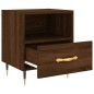 vidaXL Nachttische 2Stk. Braun Eichen-Optik 40x35x47,5cm Holzwerkstoff vidaXL Nachttische 2Stk. Braun Eichen-Optik 40x35x47,5cm Holzwerkstoff