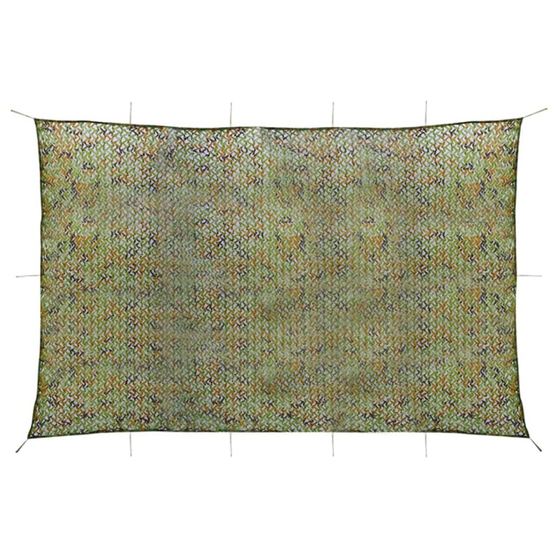 vidaXL Tarnnetz mit Aufbewahrungstasche 5x6 m Grün vidaXL Tarnnetz mit Aufbewahrungstasche 5x6 m Grün