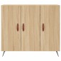 vidaXL Sideboard Sonoma-Eiche 90x34x80 cm Holzwerkstoff vidaXL Sideboard Sonoma-Eiche 90x34x80 cm Holzwerkstoff
