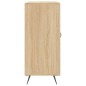 vidaXL Sideboard Sonoma-Eiche 90x34x80 cm Holzwerkstoff vidaXL Sideboard Sonoma-Eiche 90x34x80 cm Holzwerkstoff