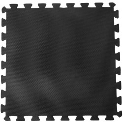 Pool Improve Pool-Bodenschutzmatte 8 Stk. Schwarz 50x50 cm