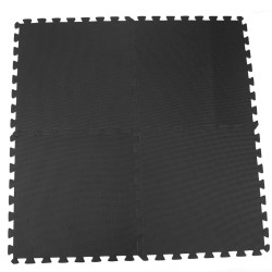 Pool Improve Pool-Bodenschutzmatte 8 Stk. Schwarz 50x50 cm