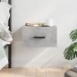 vidaXL Wand-Nachttisch Betongrau 35x35x20 cm vidaXL Wand-Nachttisch Betongrau 35x35x20 cm