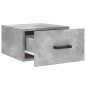 vidaXL Wand-Nachttisch Betongrau 35x35x20 cm vidaXL Wand-Nachttisch Betongrau 35x35x20 cm