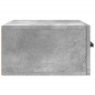 vidaXL Wand-Nachttisch Betongrau 35x35x20 cm vidaXL Wand-Nachttisch Betongrau 35x35x20 cm