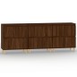 vidaXL Sideboards 3 Stk. Braun Eichen-Optik 60x35x70 cm Holzwerkstoff vidaXL Sideboards 3 Stk. Braun Eichen-Optik 60x35x70 cm Holzwerkstoff