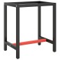 vidaXL Werkbankgestell Mattschwarz und Mattrot 70x50x79 cm Metall vidaXL Werkbankgestell Mattschwarz und Mattrot 70x50x79 cm Metall