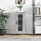 vidaXL Sideboard Betongrau 34,5x34x90 cm Holzwerkstoff vidaXL Sideboard Betongrau 34,5x34x90 cm Holzwerkstoff