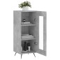 vidaXL Sideboard Betongrau 34,5x34x90 cm Holzwerkstoff vidaXL Sideboard Betongrau 34,5x34x90 cm Holzwerkstoff