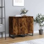 vidaXL Sideboards 2 Stk. Räuchereiche 40x35x70 cm Holzwerkstoff vidaXL Sideboards 2 Stk. Räuchereiche 40x35x70 cm Holzwerkstoff