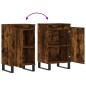 vidaXL Sideboards 2 Stk. Räuchereiche 40x35x70 cm Holzwerkstoff vidaXL Sideboards 2 Stk. Räuchereiche 40x35x70 cm Holzwerkstoff