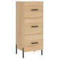 vidaXL Highboard Sonoma-Eiche 34,5x34x180 cm Holzwerkstoff vidaXL Highboard Sonoma-Eiche 34,5x34x180 cm Holzwerkstoff