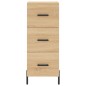 vidaXL Highboard Sonoma-Eiche 34,5x34x180 cm Holzwerkstoff vidaXL Highboard Sonoma-Eiche 34,5x34x180 cm Holzwerkstoff